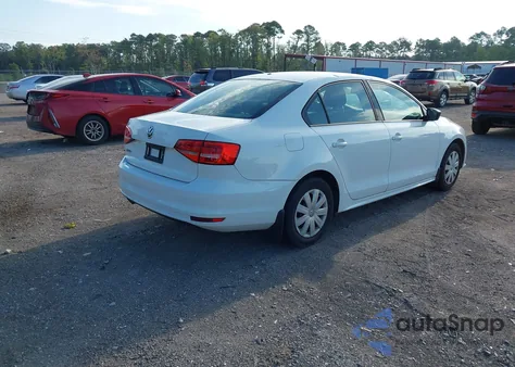 2015 Volkswagen Jetta 2.0L S from USA, damaged, VIN 3VW2K7AJXFM259438